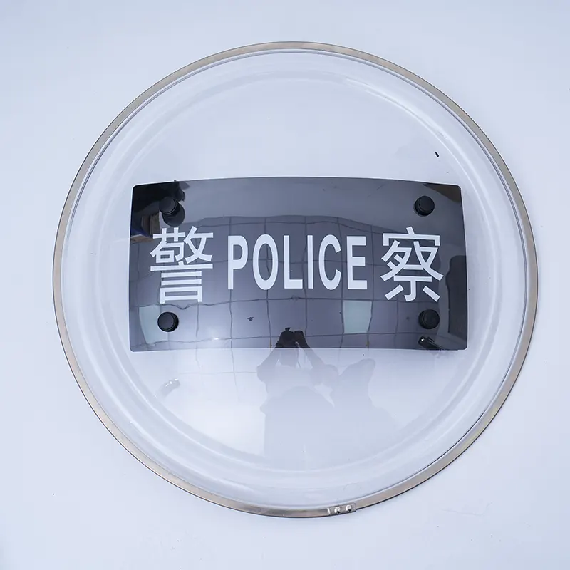 Round Anti Riot Shield: Könnyű manőverezhetőség a közeli biztonság érdekében